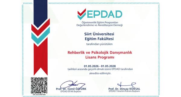 EPDAD Akreditasyon 